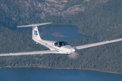 Ximango N175XS in Flight over Lake Tahoe